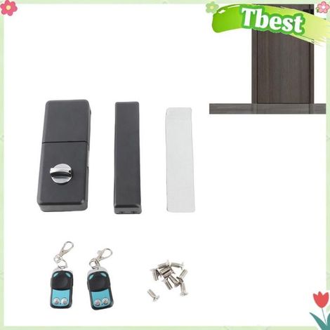 Tbest serrure à télécommande Kit de Serrure de Porte Intelligente en Alliage D'aluminium Intelligent pour Portes outillage verrous (1/5)