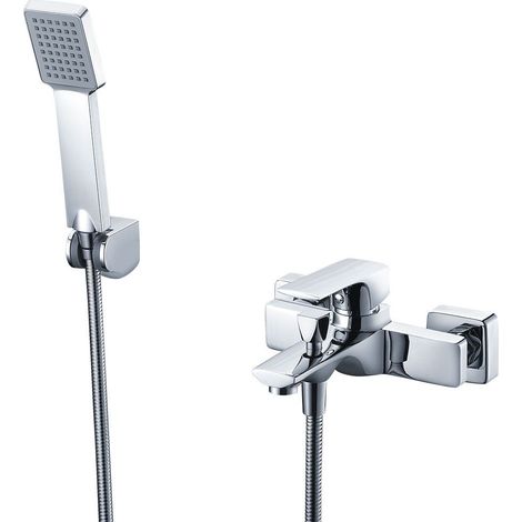 Grifería Baño Ducha Latón Cromado Serie Bali IMEX (1/4)