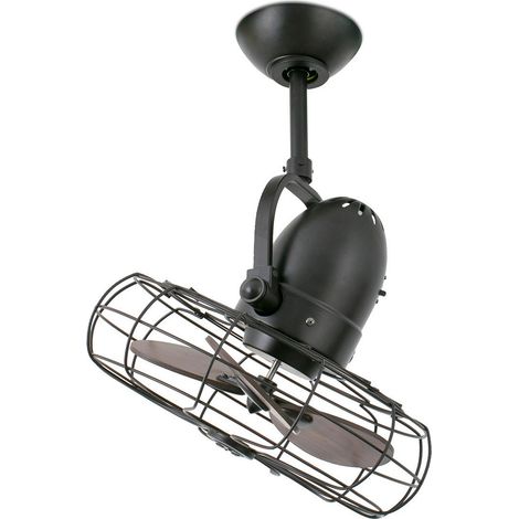 KEIKI S Ventilador marrón/nogal (1/5)
