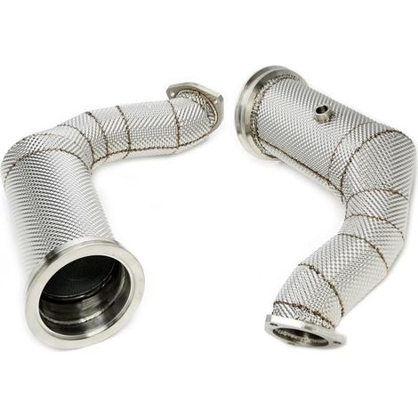 Downpipe Echappement Inox Audi Q8/SQ8/RSQ8 de 2019 a 2024-avec cata-41164663 (1/2)