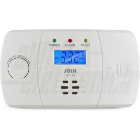 Rilevatore monossido carbonio con sensore figaro e display lcd  alpha - 23-310/1 (1/5)
