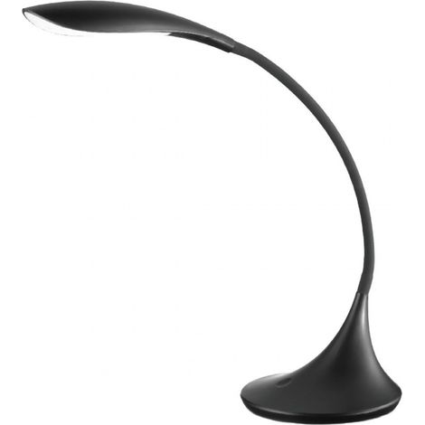Abat-jour moderna gea luce nunki gls001 led materiale sintetico lampada scrivania