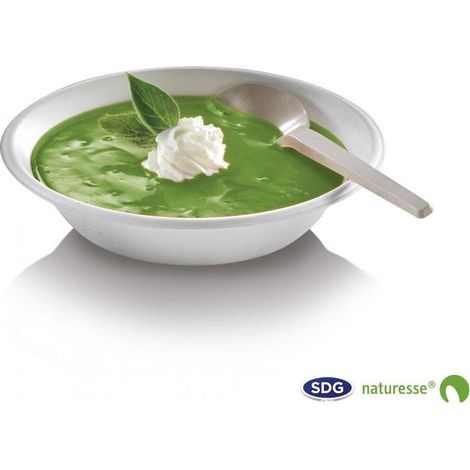 Assiette jetable 500 ml en cellulose - 500 pièces - Ecobioshopping (1/3)