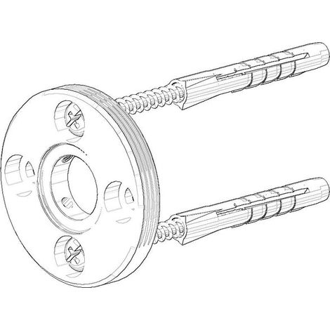 DO Befestigungssatz rund ERSATZTEILE 05176250000 M50 x 1,5 mm