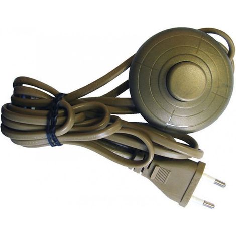 TIBELEC Kabel und Schalter, Kunststoff, Gold 500 W CENTRALE BRICO