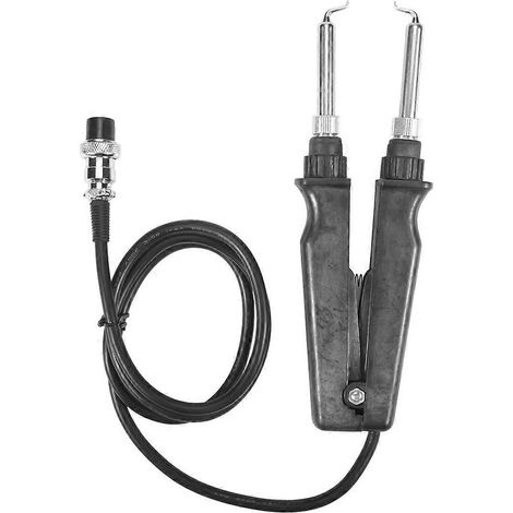 Pince à souder double ESD SMD 902 avec poignée et clip chauffant (1/5)