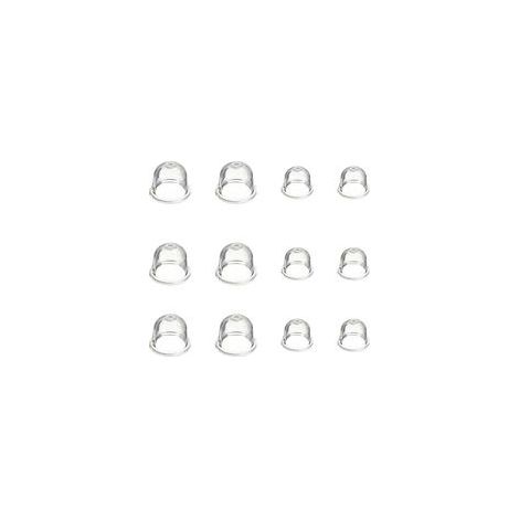 Pack of 12 Carburetor Primer Bulbs 19mm 22mm for Brush Cutter Chainsaw Blower Durable Plastic Easy Installation (1/5)