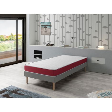 Lote de 2 Colchones de Espuma 90x140 Altura 14 cm VELVET DREAMDI