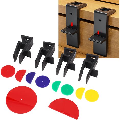 Set di modelli di falegnameria o carpenteria per la creazione di riempimenti di layout, piastre di protezione e layout del soffitto per l'installazione di mobili da falegname