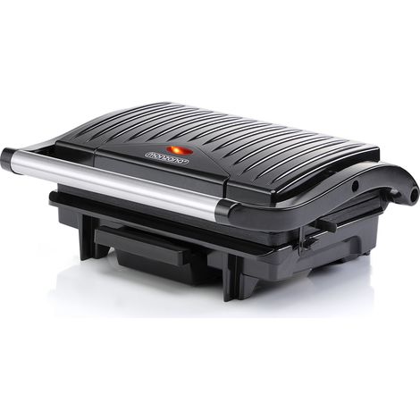 Monzana® Contact Grill 1500W Non-Stick Coating BPA-Free Cool-Touch Handle Removable Drip Tray Table Grill Sandwich Maker