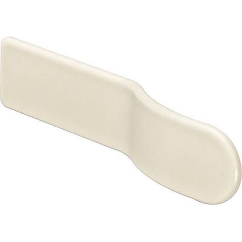 Releveur d'abattant WC mignon en PP avec adhésifs, poignée de levage hygiénique sans contact pour siege toilettes, usage domestique, couleur kaki, 12 x 2,5 cm, 1 releveur + 2 autocollants (1/5)