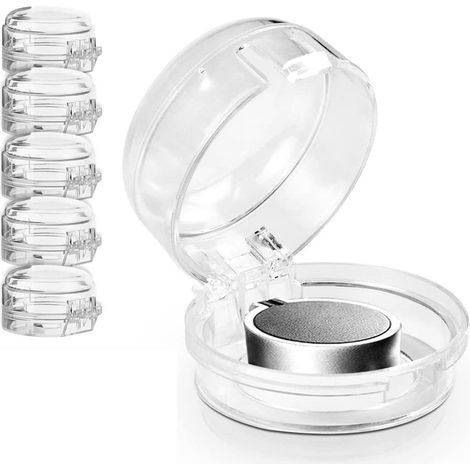 Couvercle De Sécurité Pour Bouton De Plaque À Gaz - Protection Contre Les Huiles Et Les Enfants - Compatible Four Et Lave-Vaisselle - Lot De 5 (1/5)
