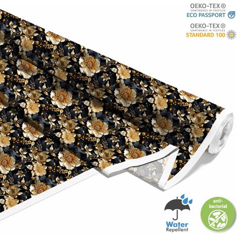 TISSUS DÉCORATIFS D'EXTÉRIEUR OXFORD - Motif Fleurs I DX5178 (1/5)