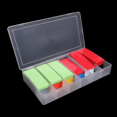 Kit de 280 gaines thermorétractables en PVC pour batteries plates 18650/18500, 18,5 mm (1/5)