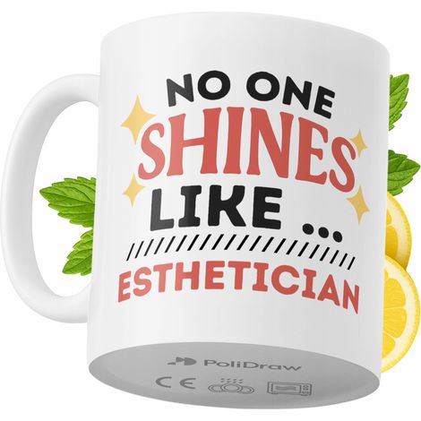 Lustige Tasse für Kosmetikerinnen – Kaffee- oder Teetasse mit witzigem Textdesign – ideal für Geburtstage, Namenstage, Feiertage und besondere Anlässe. Hochwertige Tasse für Zuhause, Büro und Arbeit. 