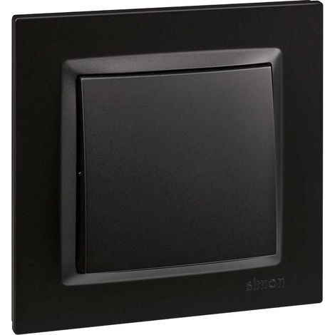 Interruttore colore nero SIMON "Serie 10"