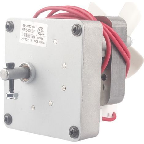 120V 60Hz 1.6 rpm moteur de la fraise de remplacement pour Traeger Grills,moteur d'entraînement efficace (1/4)