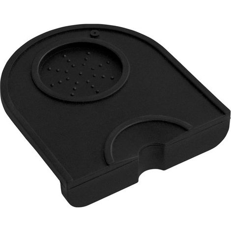 Alfombrilla antideslizante para prensar café con soporte para portafiltro,14 x 12,5 cm,silicona (1/5)