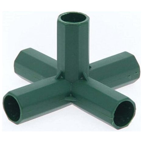 10 Pièces 16mm Raccord en PVC 5 Types Support Stable Connecteur De Construction De Cadre De Serre Robuste (1/5)