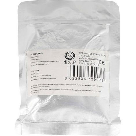 Ricarica per fontana fredda non pirotecnica 200g polvere di titanio Wisdom
