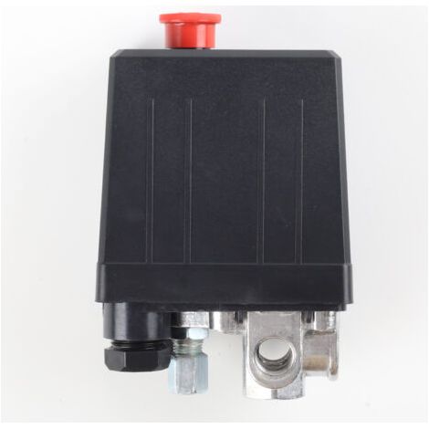 NALOOKAMIC Pressostat de compresseur d'air avec 4 sorties pi��ces de compresseur de soupape de commande de pressostat