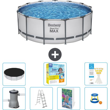 Bestway Bestway Steel Pro MAX Ronde - 427x84 cm - 8-pièces S529 (1/4)
