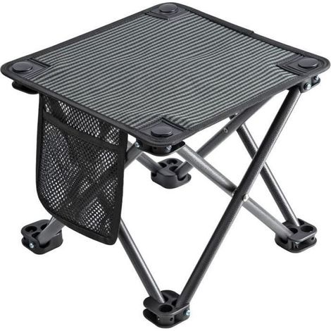 Chaise Camping Pliante - 27x27x23 cm - PVC Oxford 1200D - Charge Max 150 kg - 1 Place (1/4)