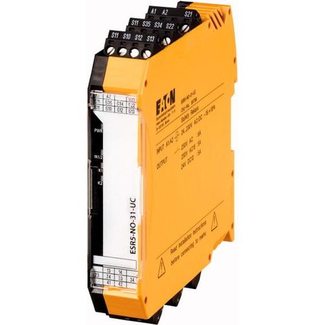 Modules de sécurité arrêt d'urgence 24V 230VAC/DC 3 circuits de validation 000191796 EATON ESR5 NO 31 UC