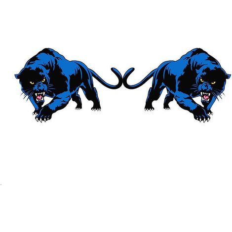 2pcs-autocollants Animaux,autocollants De Dcoration De Voiture Autocollant Voiture Panthre Autocollant De Voiture De Simulation 3d Sticker Animal (1/5)