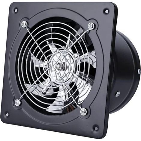 50W Extraction Fan Vent - Black (1/5)