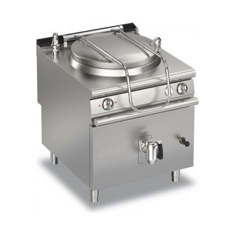 Marmite à cuve professionnelle électrique avec chauffe indirecte - 50 litres - Gamme 900 - Baron