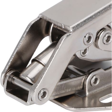 Kit de 4 charnières de porte en forme de pont pour meubles de placard et penderie (1/5)