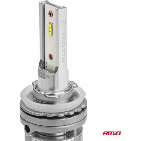 Ampoules LED pour voiture série RS+ Canbus H8/H9/H11 50W Slim AMIO-01086 (1/5)