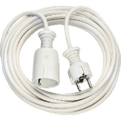 Alargador eléctrico brennenstuhl H05VV-F 3G1.5 blanco 5 metros
