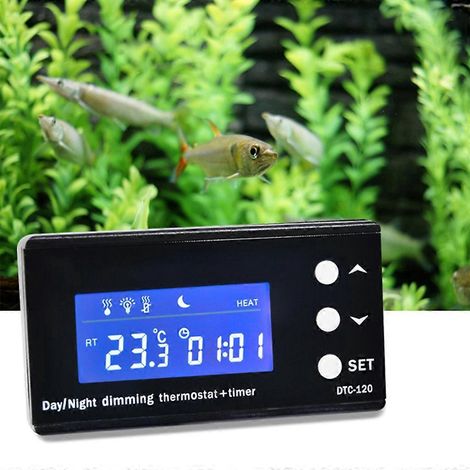 Thermostat pour reptiles avec minuterie pour aquariums - UE (1/4)