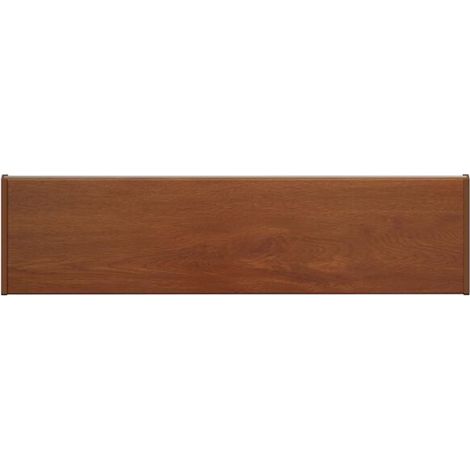 Appuis de fenêtre en bois brun, 80 x 20 x 4,5 cm, en PVC. (1/5)