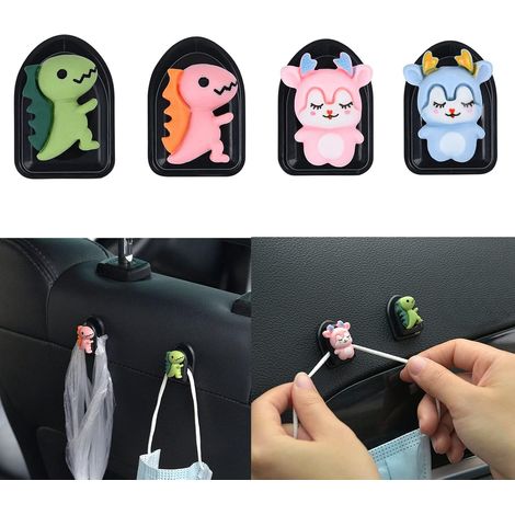 Mini crochet mignon pour masque de voiture, crochet mignon pour tableau de bord, porte-clés, porte-cartes, câble de chargement (1/5)