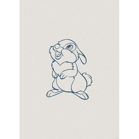 Poster d'Art Disney Bambi - Panpan - 40 x 50 cm (1/3)