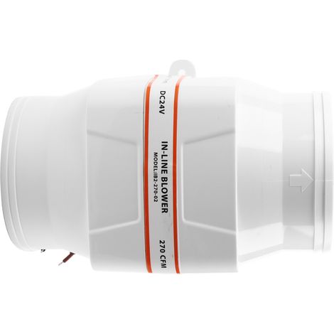 Ventilateur de cale DC 24V silencieux 4 pouces, puissant aérateur moteur pour bateau, yacht et camping-car, extraction d'air en ligne, ventilation efficace (1/5)