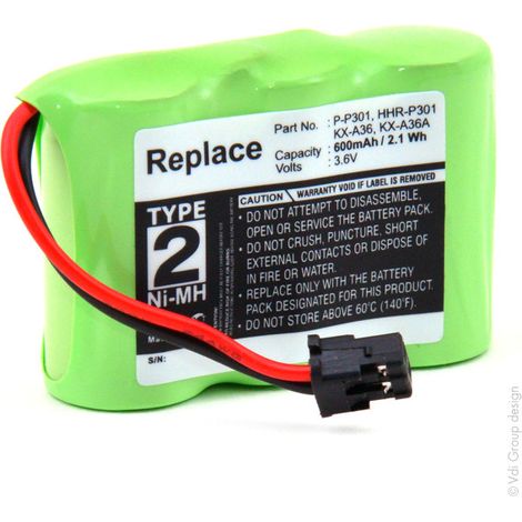 NX - Batterie téléphone 3.6V 600mAh Conn - 2102STB12435945029519ABT-11 (1/4)