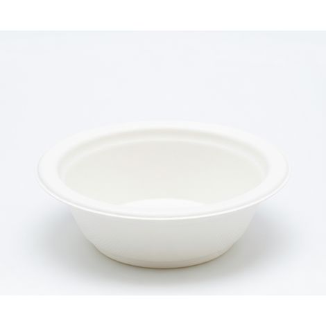 Bol jetable blanc 12 oz pour dessert glacé à emporter