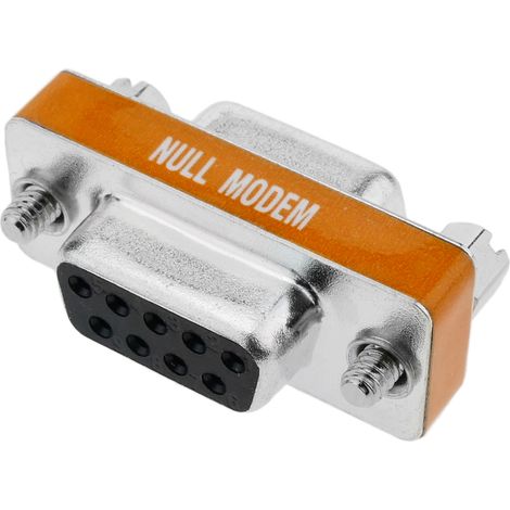 BeMatik - Adaptador Null-Modem (DB9-M/H)