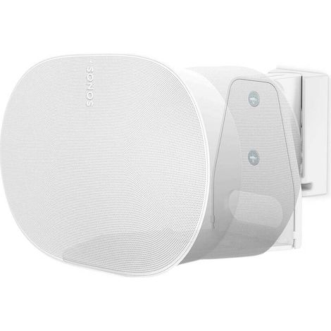Speaker Mount Compatible with: Sonos® Era300 Wall 5 kg Swivel / Tilt Tiltable Rotatable ABS / Metal White