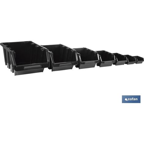 Schublade schwarz (490x298x210mm) COFAN 09400747