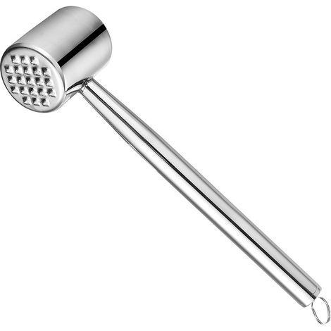 Attendrisseur de steak en acier inoxydable 304, attendrisseur de viande domestique, marteau à viande de cuisine (1/5)