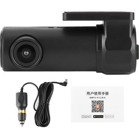 1080P WiFi voiture DVR caméscope 170 ° FHD objectif Dash Cam enregistreur vidéo caméra de conduite APP enregistrement en boucle (1/5)