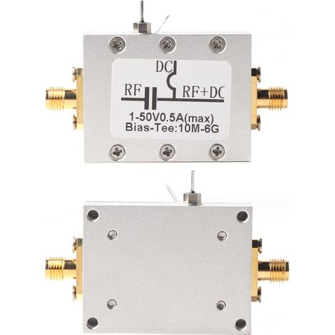 Té de polarisation coaxial, Té RF 10 MHz-6 GHz Communication par fibre optique à large bande DC1-50 V