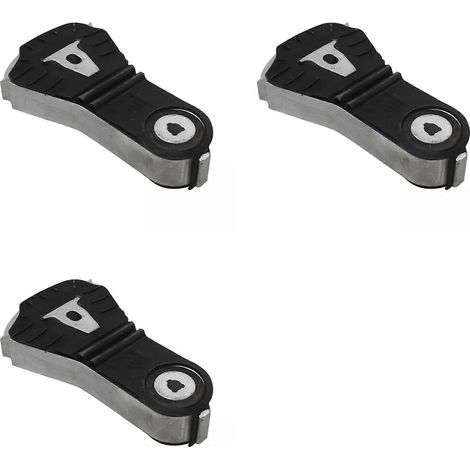 Support de jambe de force de couple arrière sous montage FB5Z-6068-D 3368 caoutchouc, compatible avec les moteurs Explorer 3.5L Police Edition 3.7L 2016-2019 3X. (1/5)