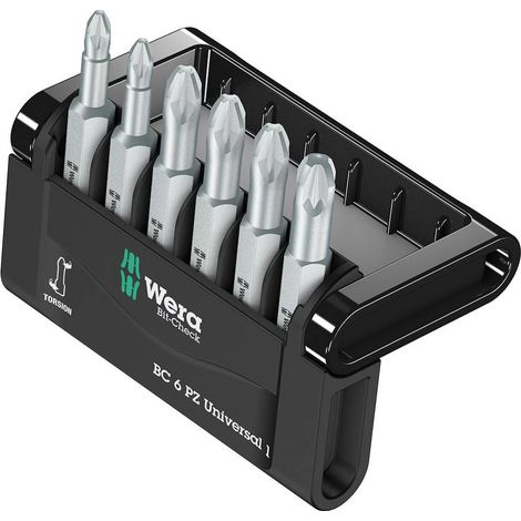 Wera Mini-Check PZ, 50 mm 05056471001 Kit inserti 6 parti Croce Pozidriv (1/4)