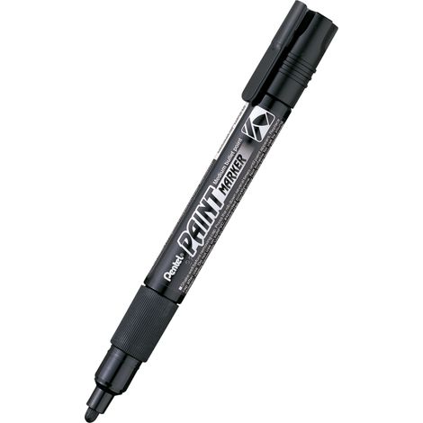 Pentel Runder schwarzer Ölmarker für die Buchstabenrenovierung MMP20-A